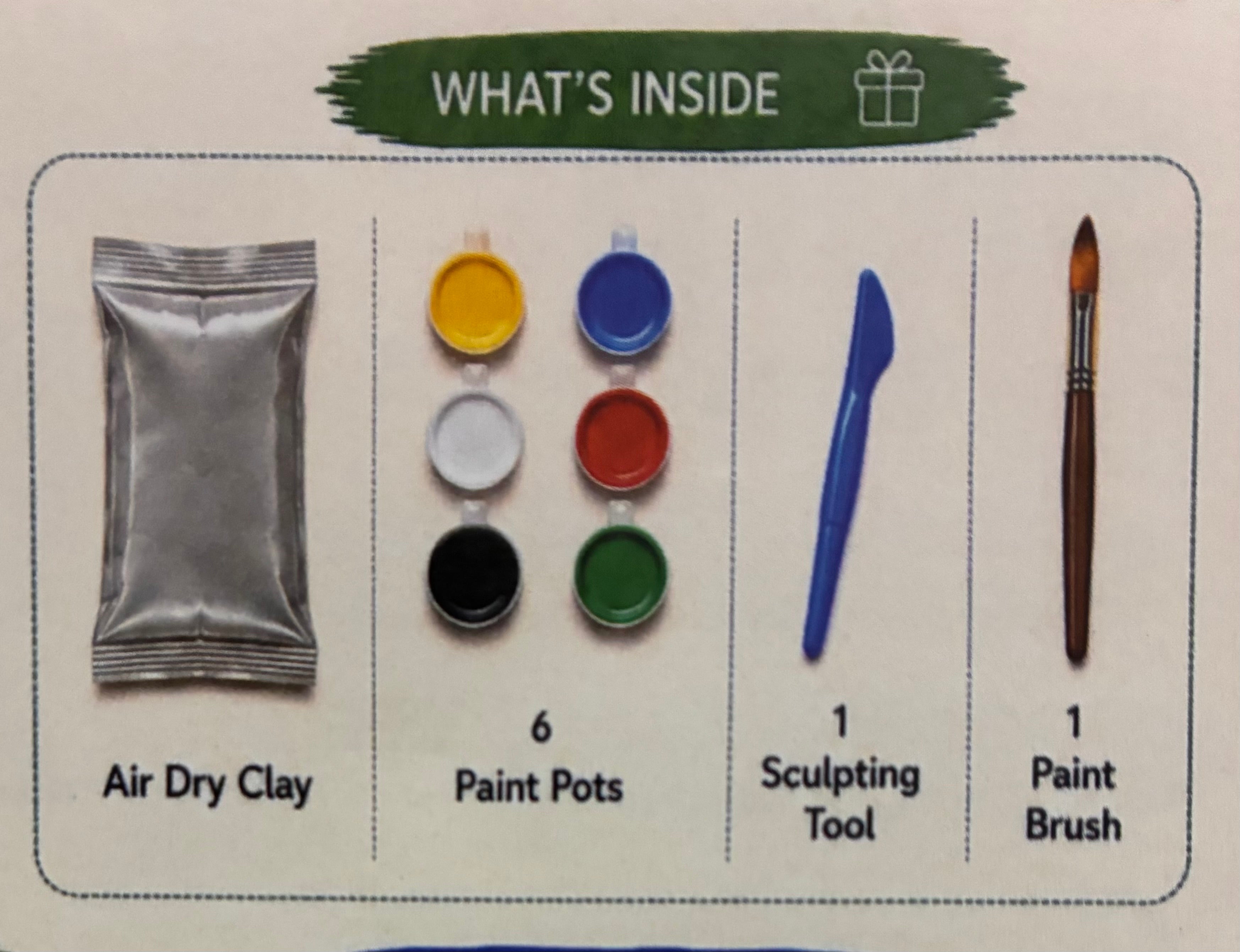 Kutty Shilpi Appu – Elephant Clay Kit